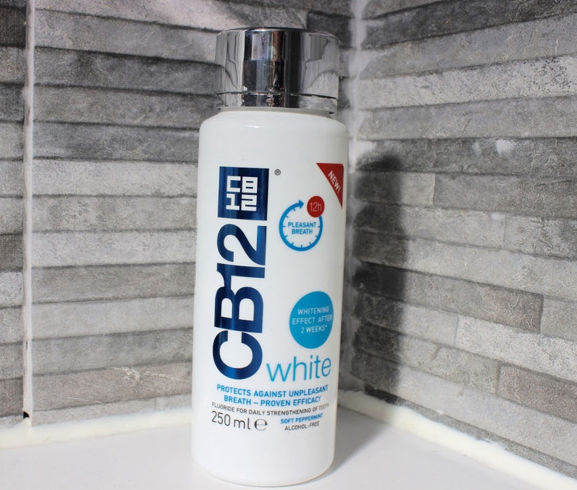 CB12 Whitening Mouthwash - 250ml pack of 2, 12 hr fresh breath professional